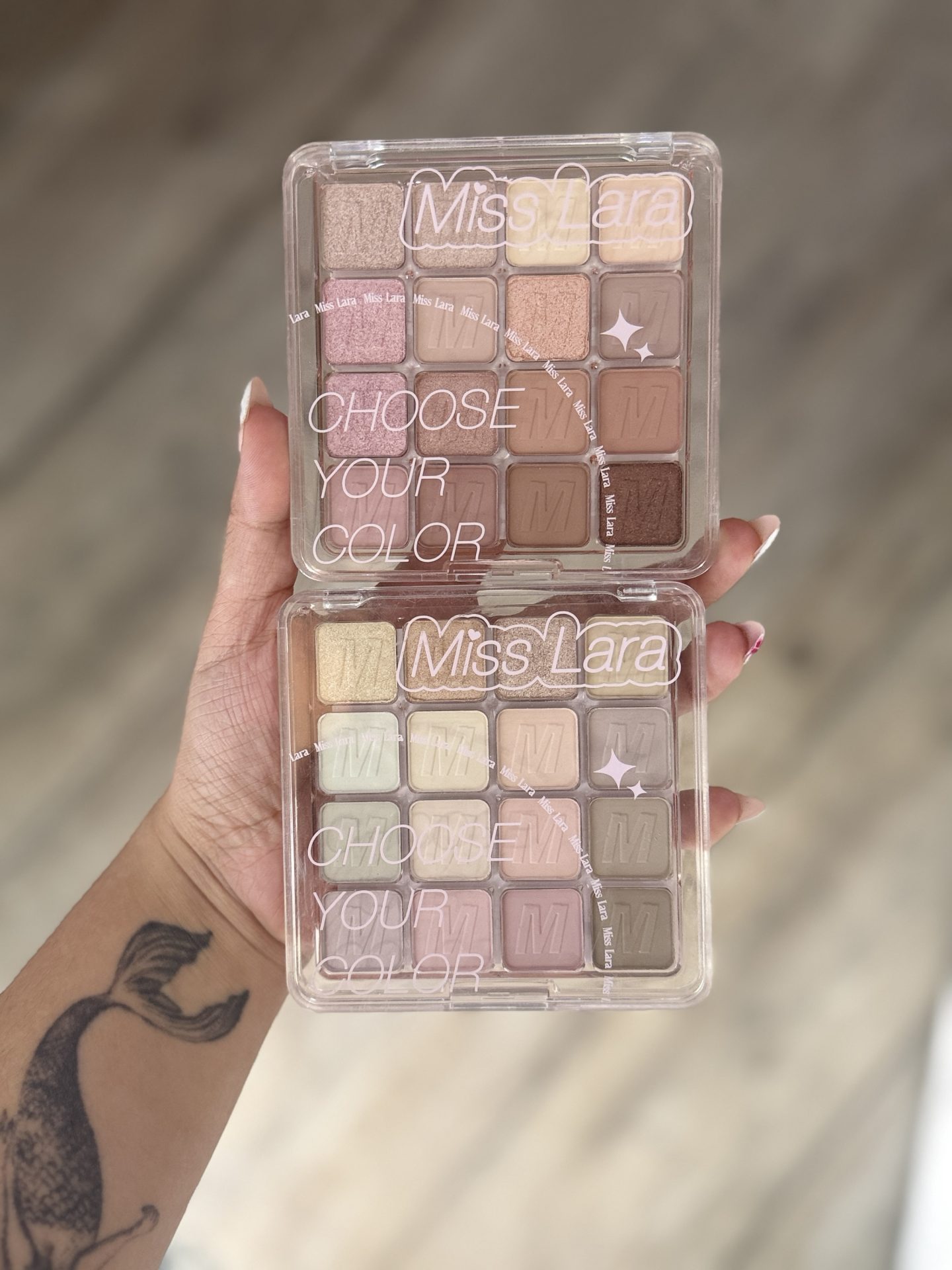 PALETA DE SOMBRAS CHOOSE YOUR COLOR MISS LARA
