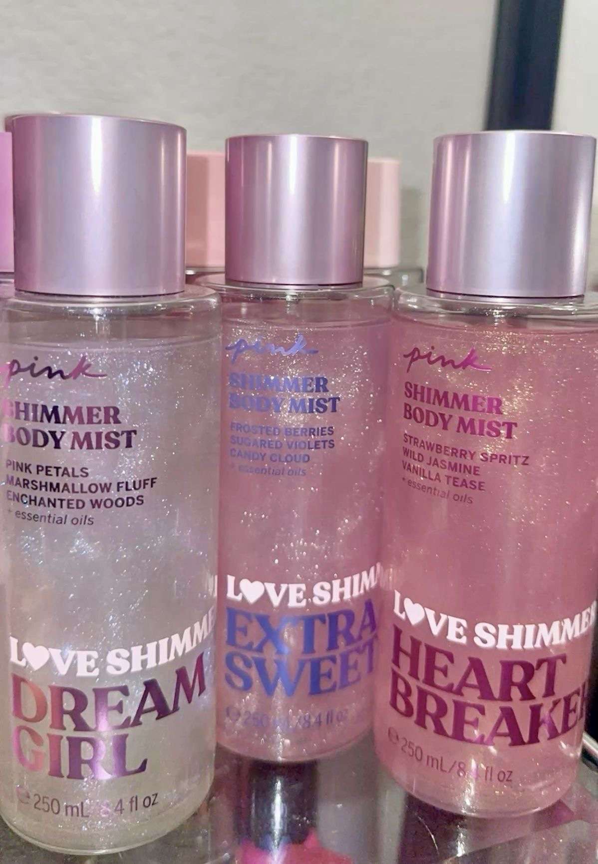 Body Splash Pink Shimmer