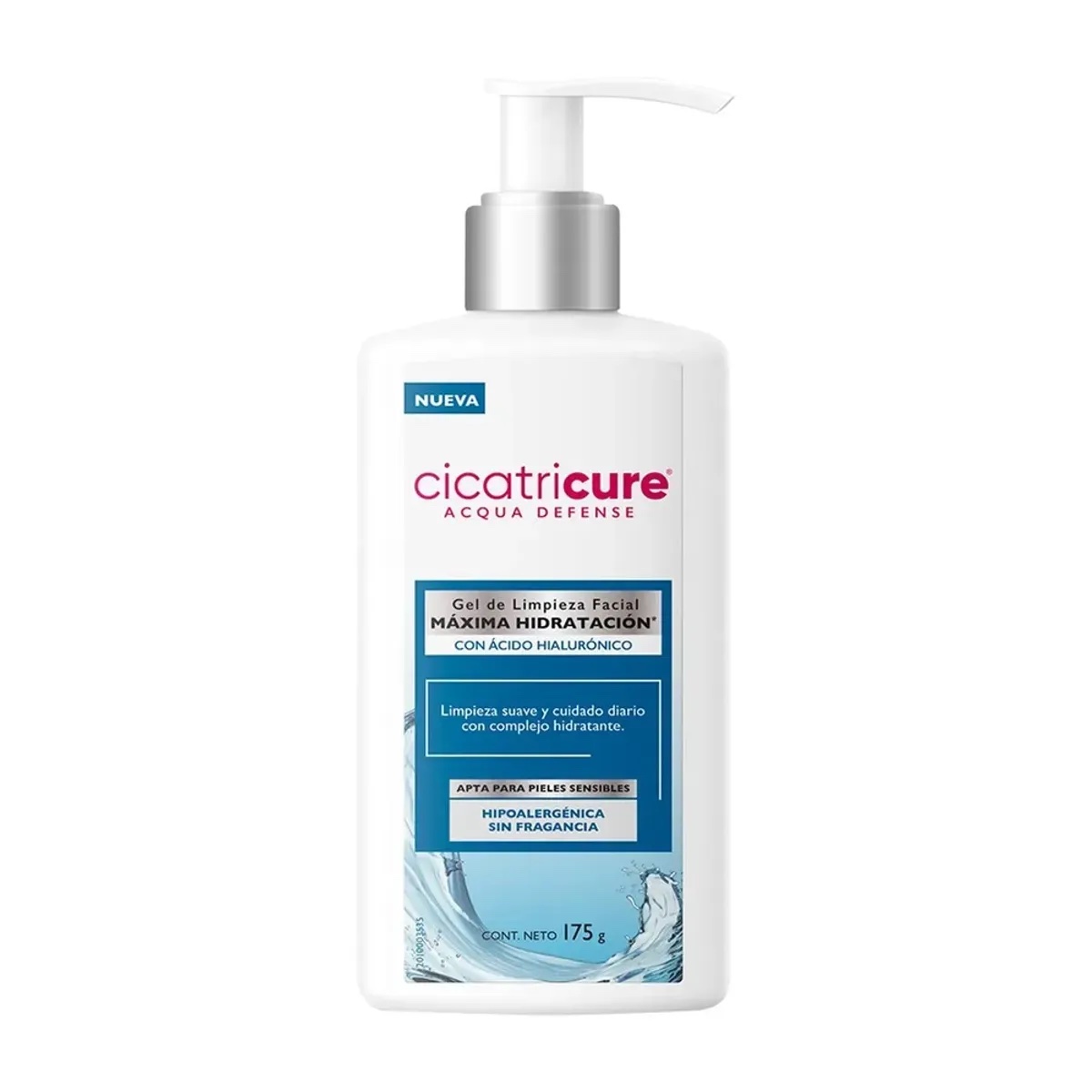 Gel de Limpieza Facial Cicatricure Acqua Defense x 175 Gr