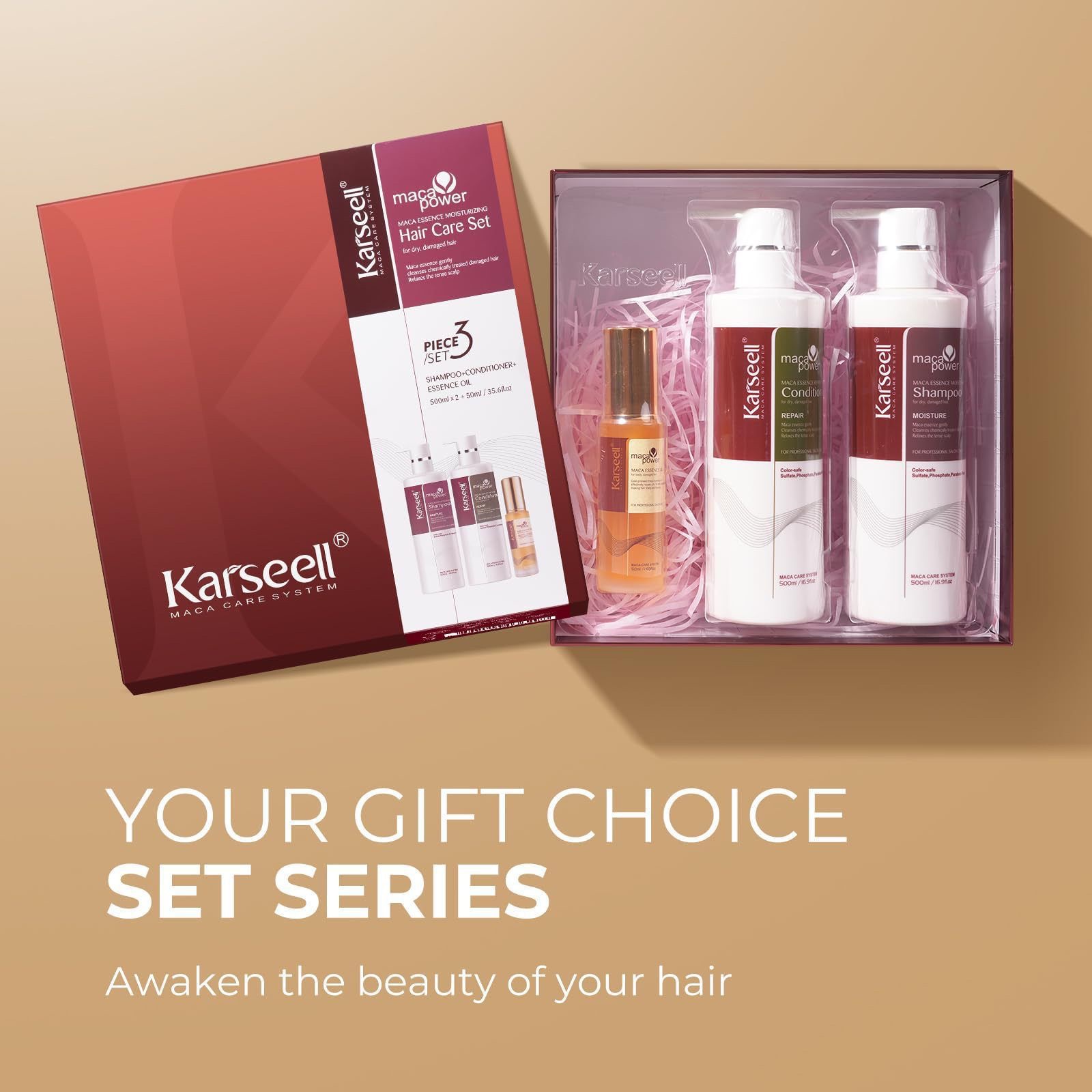 Kit KARSELL SHAMP+ACOND+OLEO