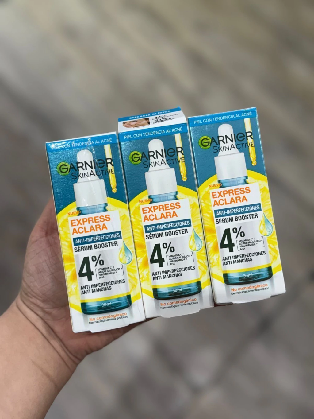 Serum Express Aclara 4% Garnier