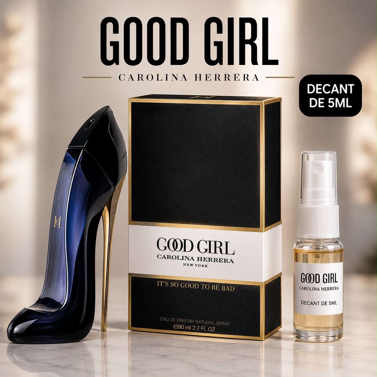 DECANT/MUESTRA 5ml GOOD GIRL EDP CAROLINA HERRERA