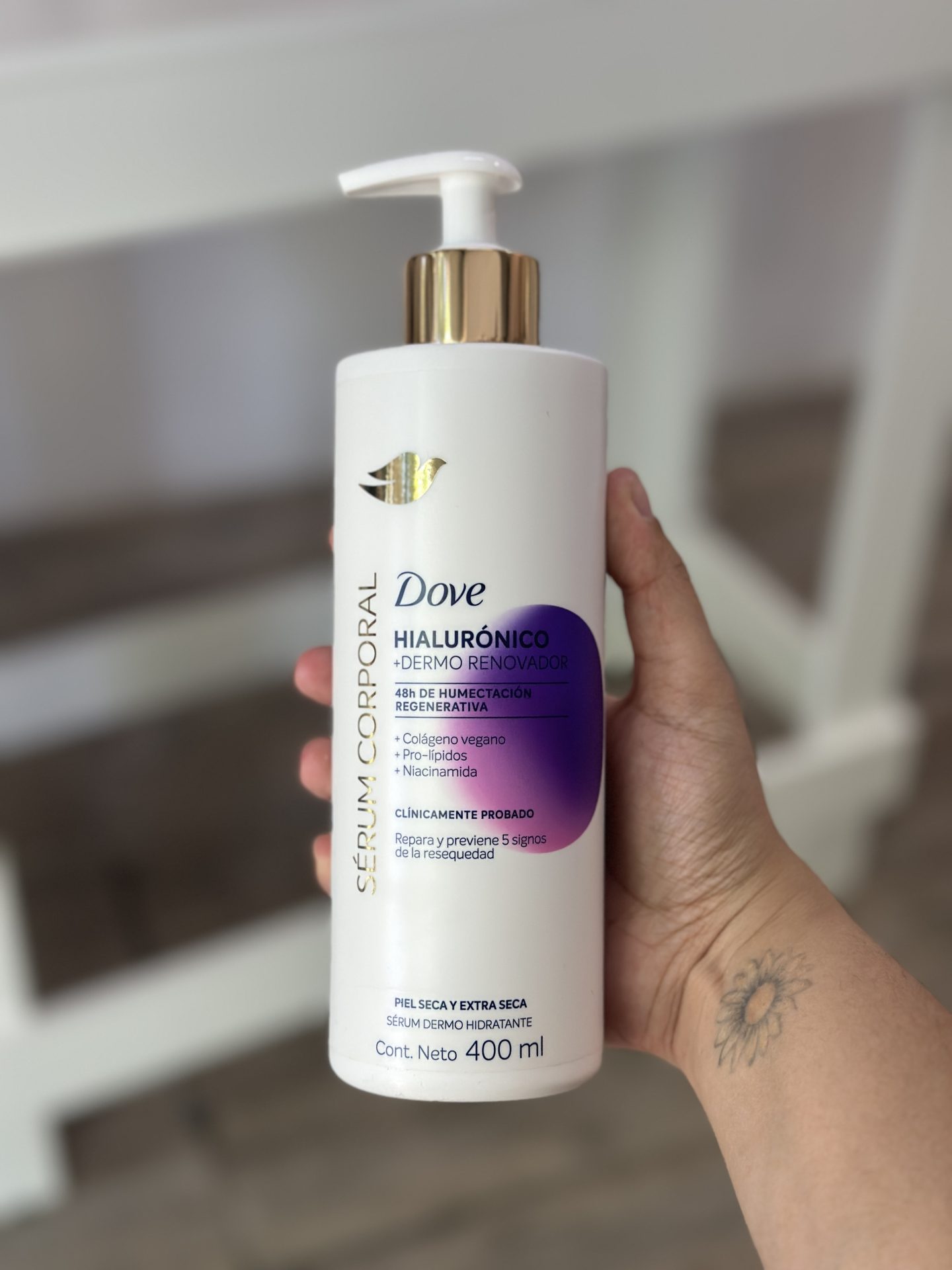 SERUM CORPORAL DOVE HIALURONICO + DERMO RENOVADOR