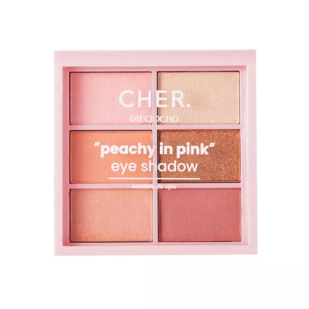 Cher Dieciocho Paleta De Sombras Peachy In Pink