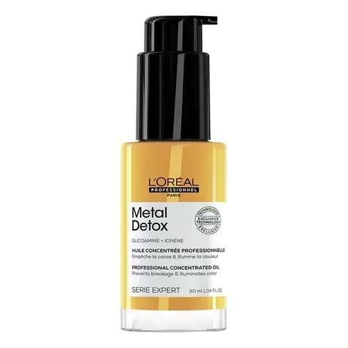L’oréal Professionnel Metal Detox Aceite Concentrado Profesional 30ml – Protección Antirrotura y Brillo Intenso