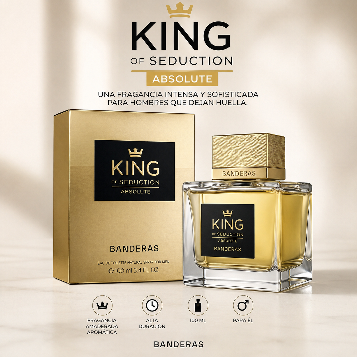 Banderas King Of Seduction Absolute EDT 100 ml