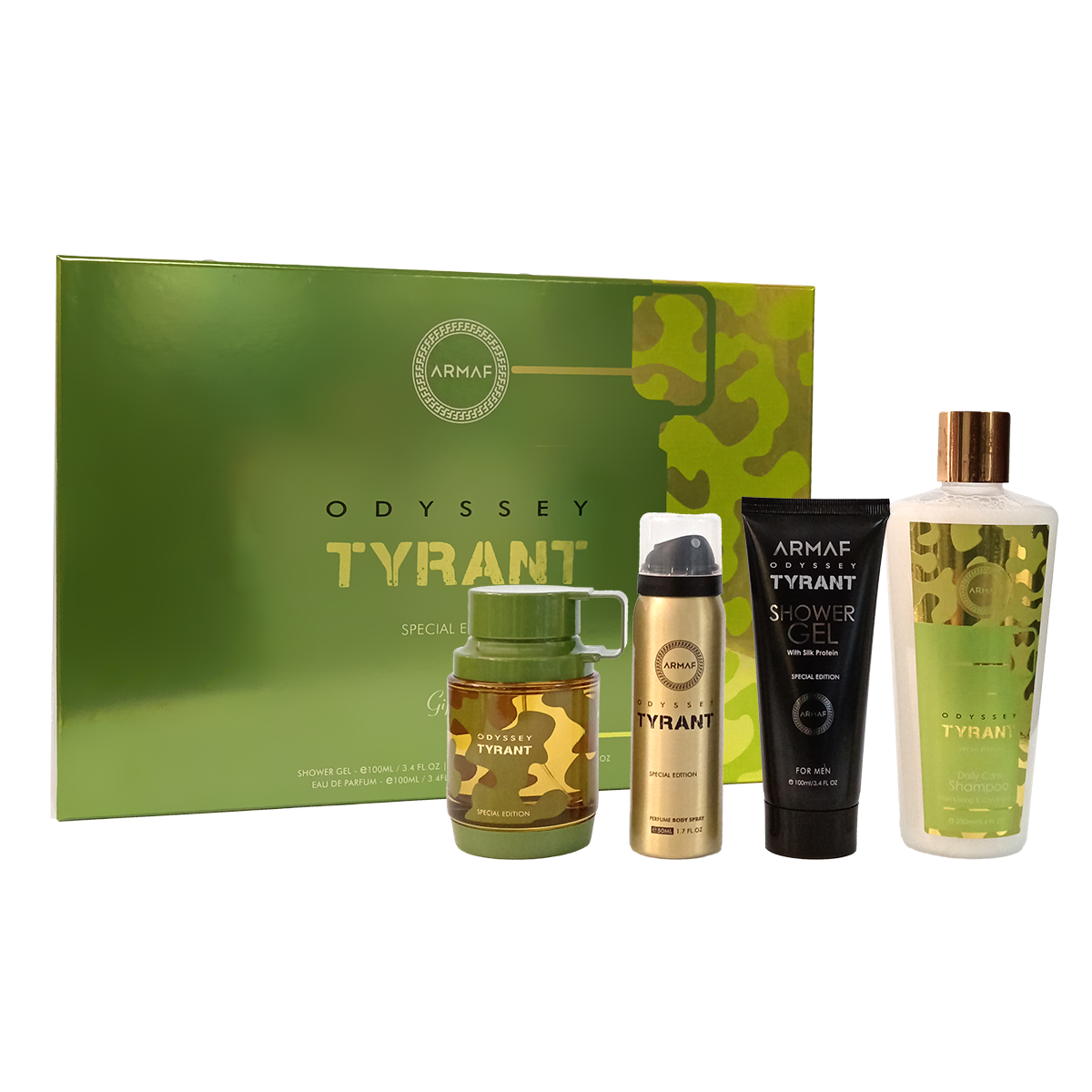 Armaf Odyssey Tyrant Special Edition Gift Set 4 Piezas
