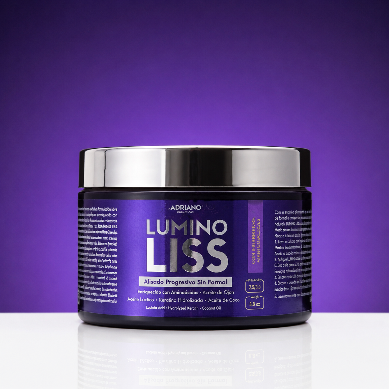 Luminoliss Profesional Alisado Sin Formol250g