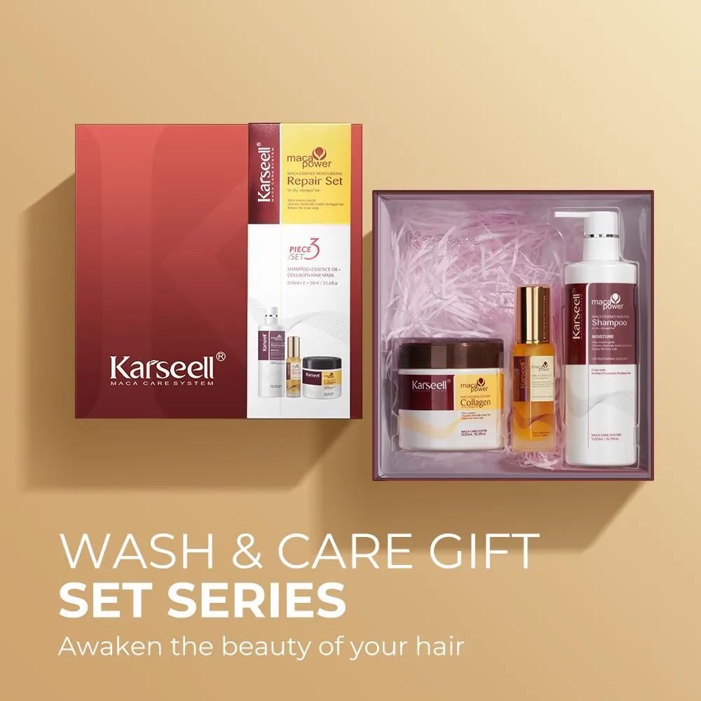 Kit Karseell shamp+oleo+crema