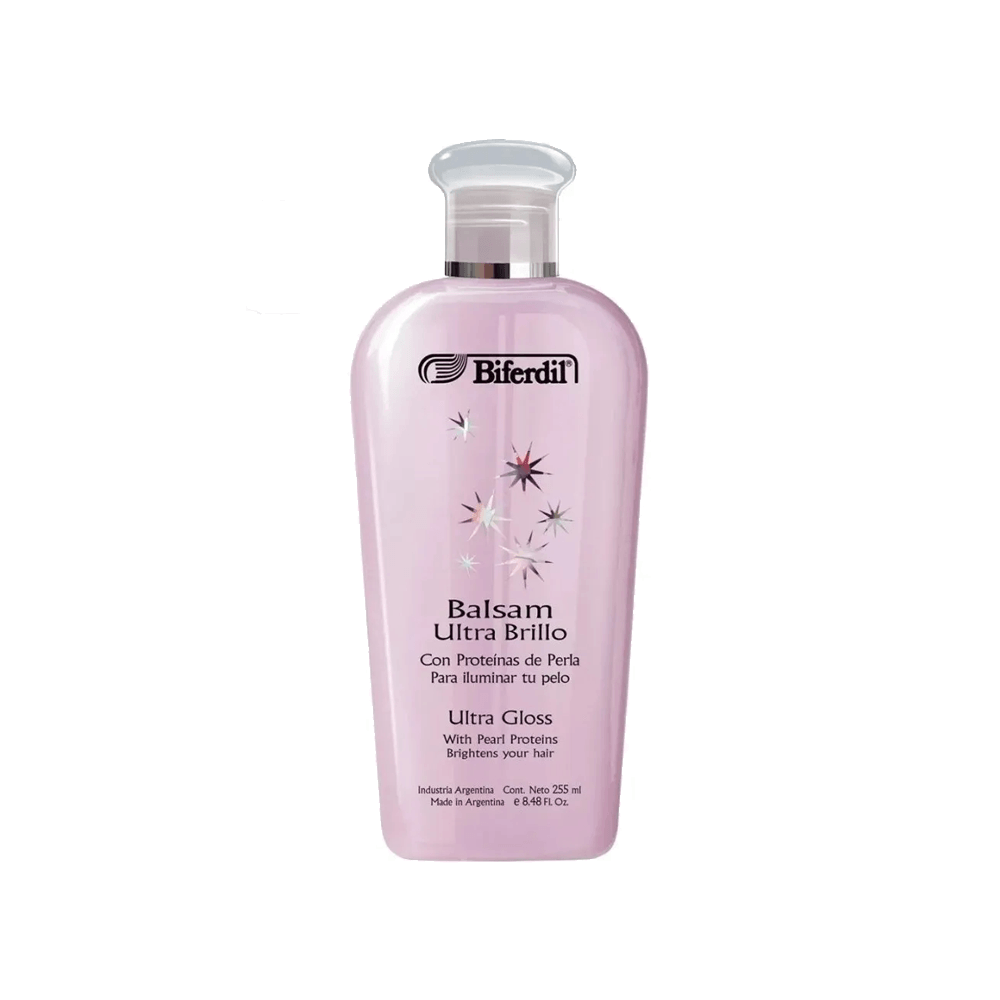 Bálsamo Biferdil Ultra Brillo con Proteínas de Perlas x 255 ML