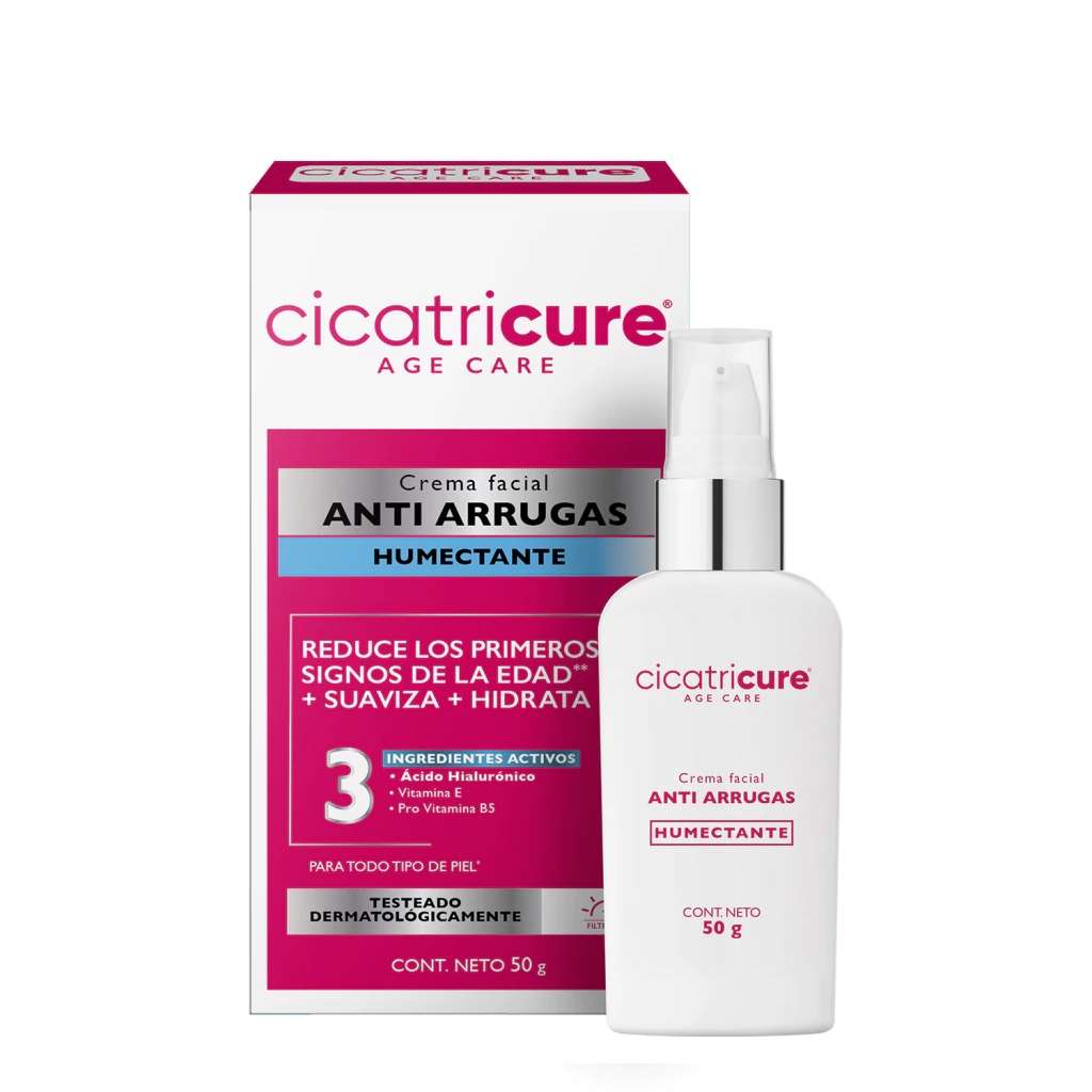 CICATRICURE AGE CARE ANTIARRUGAS HUMECTANTE FACIAL 50 G