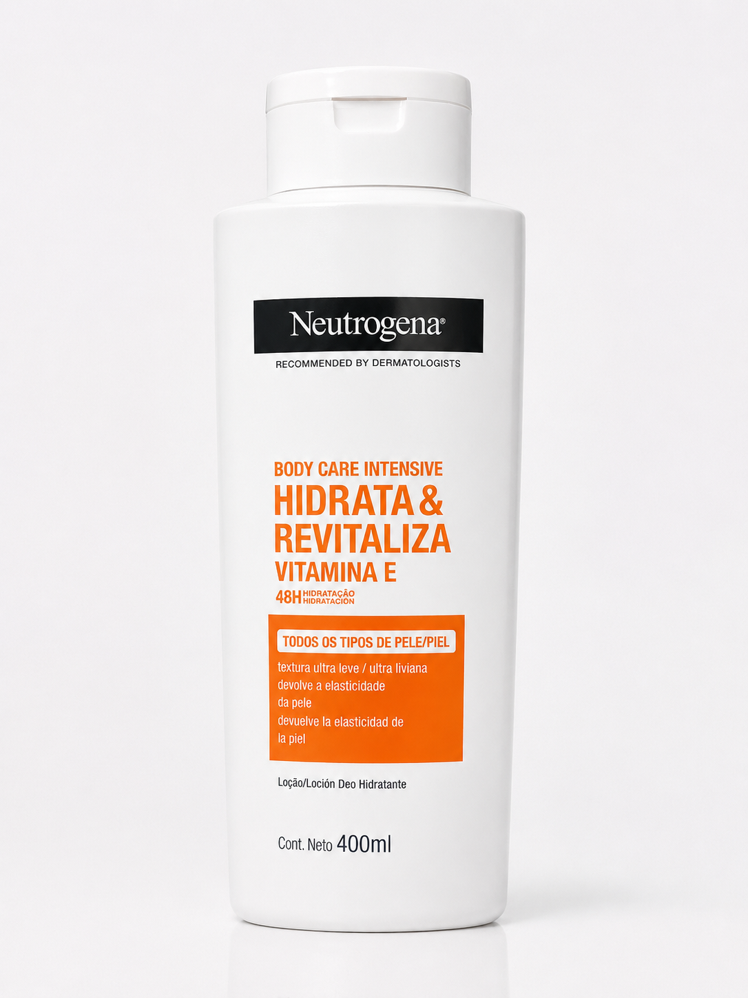 ✨ Neutrogena Body Care Intensive Hidrata & Revitaliza Vitamina E 400 ml