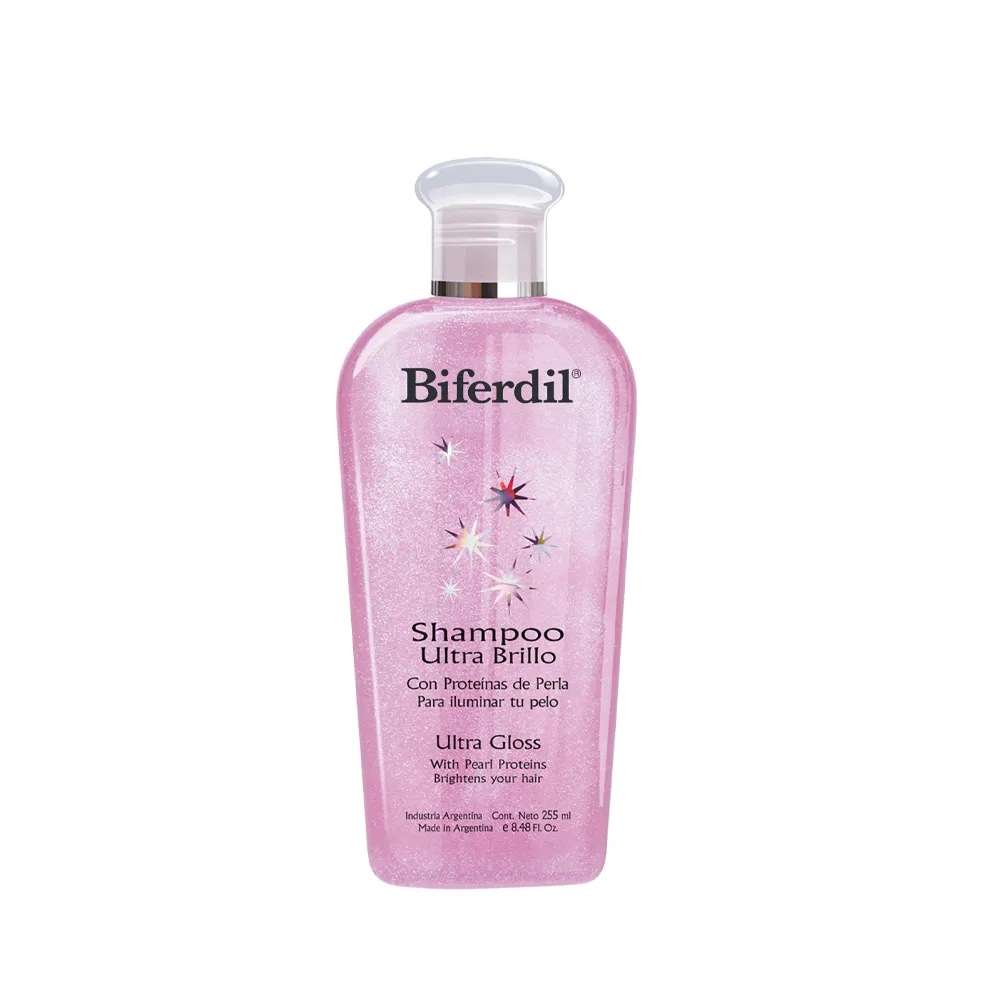Shampoo Ultra Brillo para Todo Tipo de Cabello x 255 ML