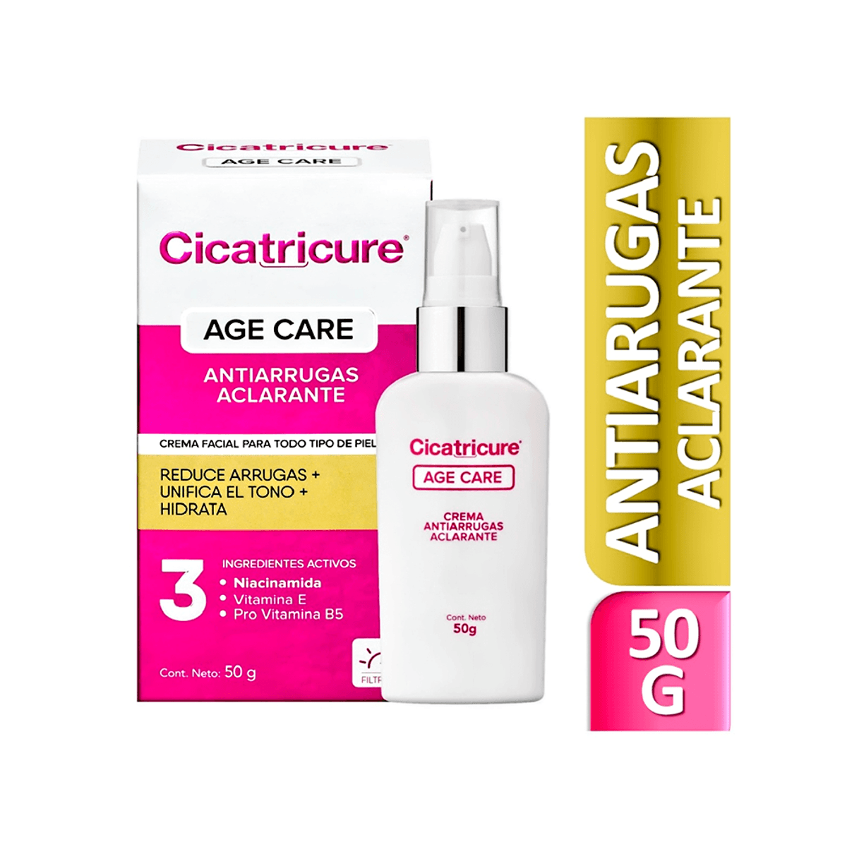 Crema Aclarante Cicatricure Age Care x 50 gr