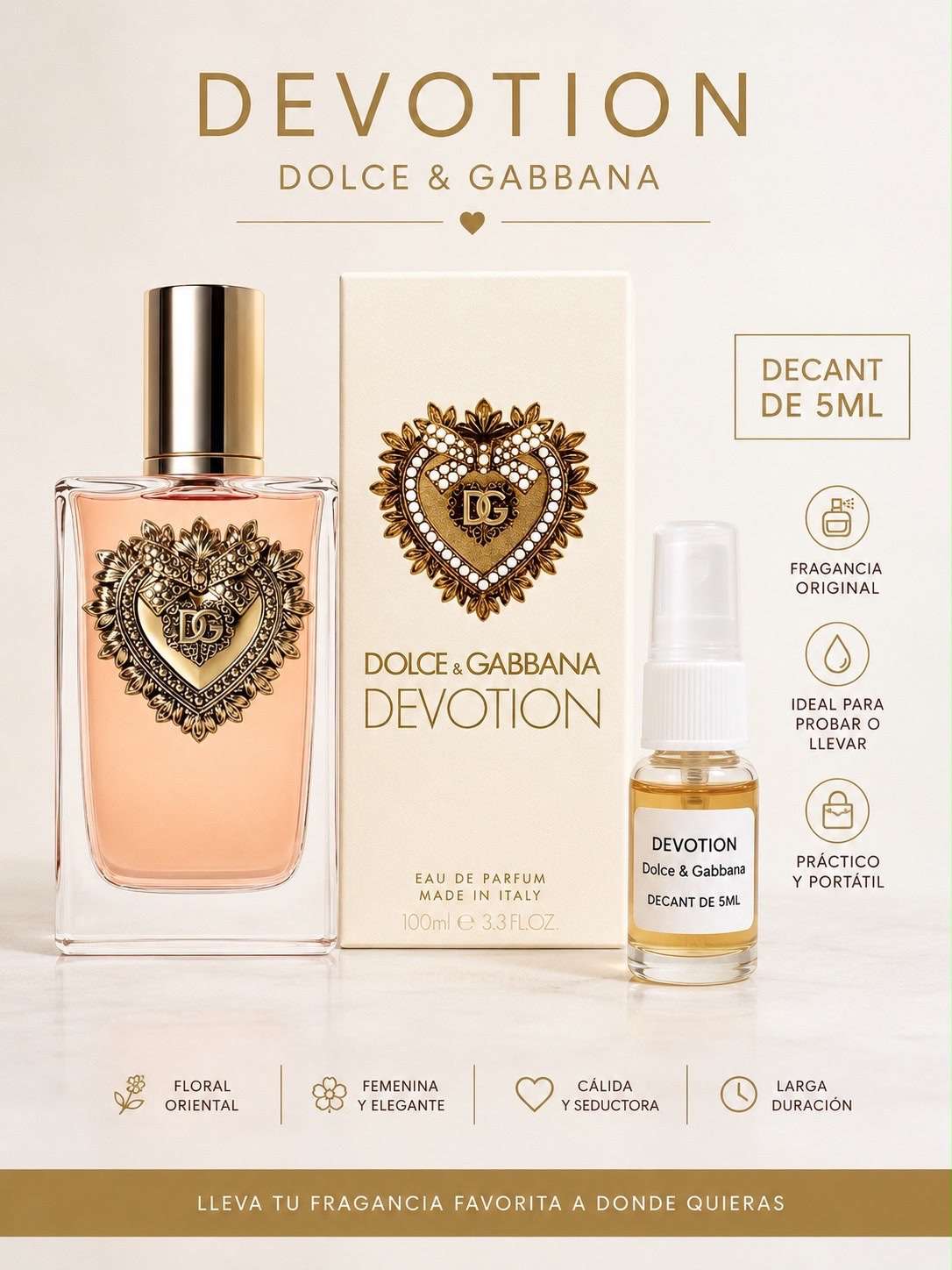 DECANT/MUESTRA 5ml DEVOTION DOLCE & GABBANA