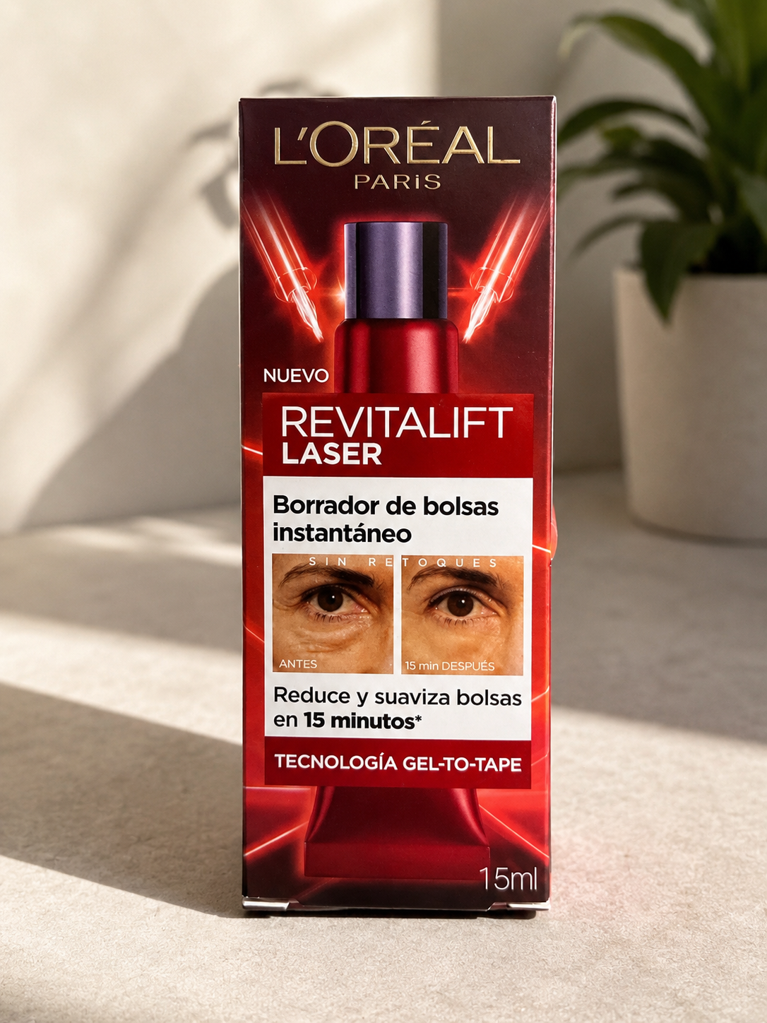 L’Oréal Paris Revitalift Laser Borrador de Bolsas Instantáneo 15ml